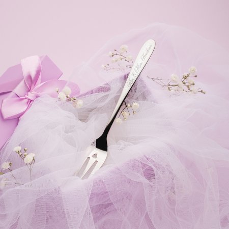 Vilica za sladice s srcem - Love Cutlery