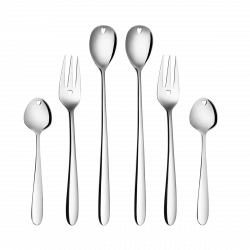 Darilni set s srcem 6 kosov - Love Cutlery